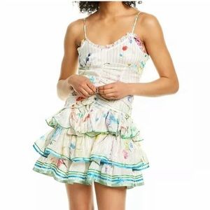Rococo Sand Anais Ruffle Mini Dress